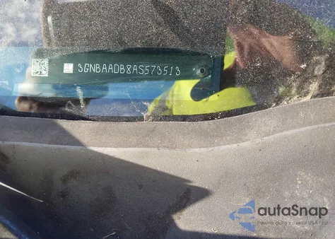 2010 Chevrolet Hhr Ls из США, поврежденный, VIN 3GNBAADB8AS573513